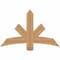 Ekena Millwork Alberta Smooth Timber Gable Bracket, Western Red Cedar, 48"W x 30"H x 1 1/2"D x 5 1/2"F, 15/12 Pitch GBW048X30X0206ALB00SWR - alternate 1
